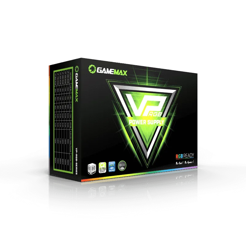 Блок питания GameMax VP-500-RGB 500W 80-PLUS#7