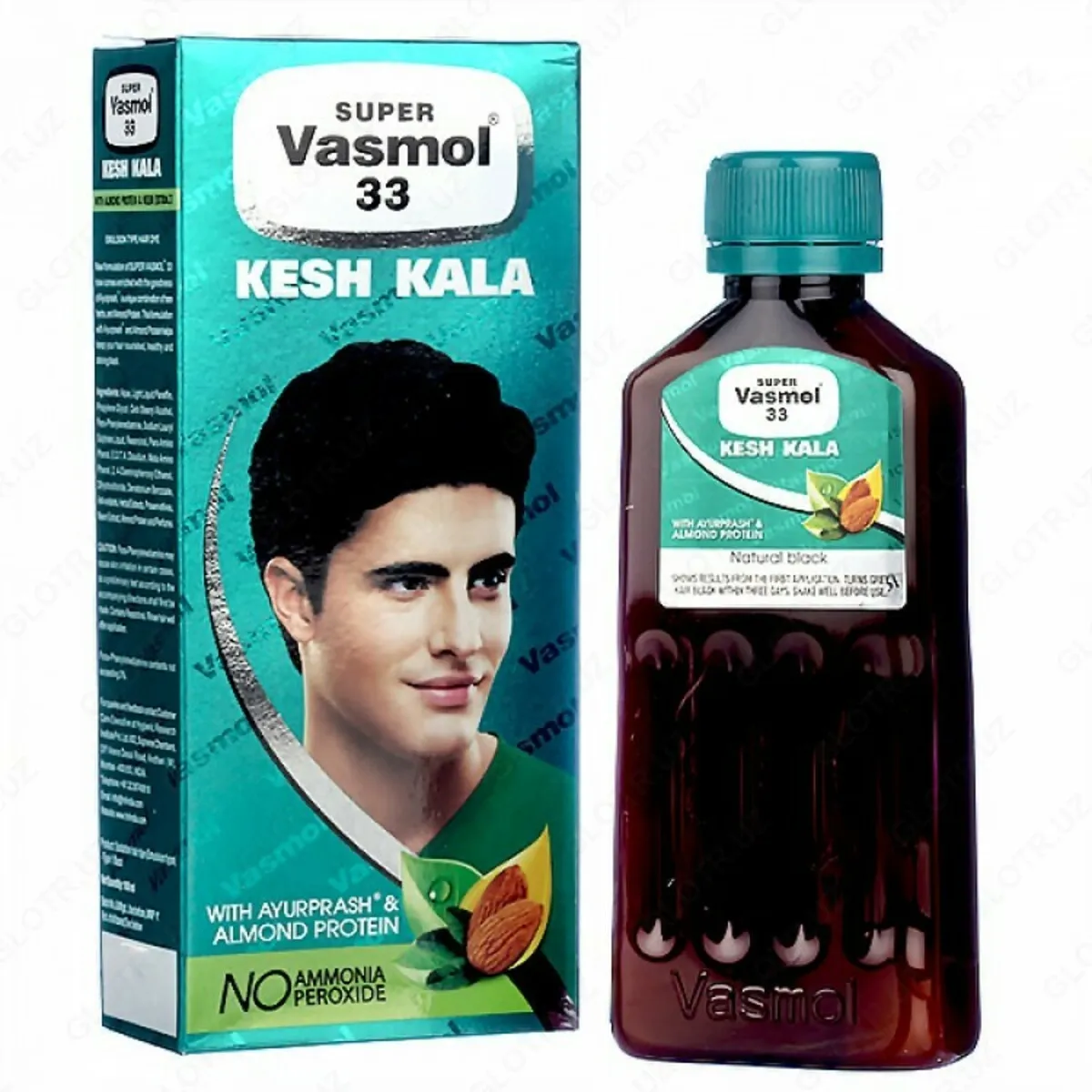 Масло для затемнения волос Kesh Kala super vasmol#2