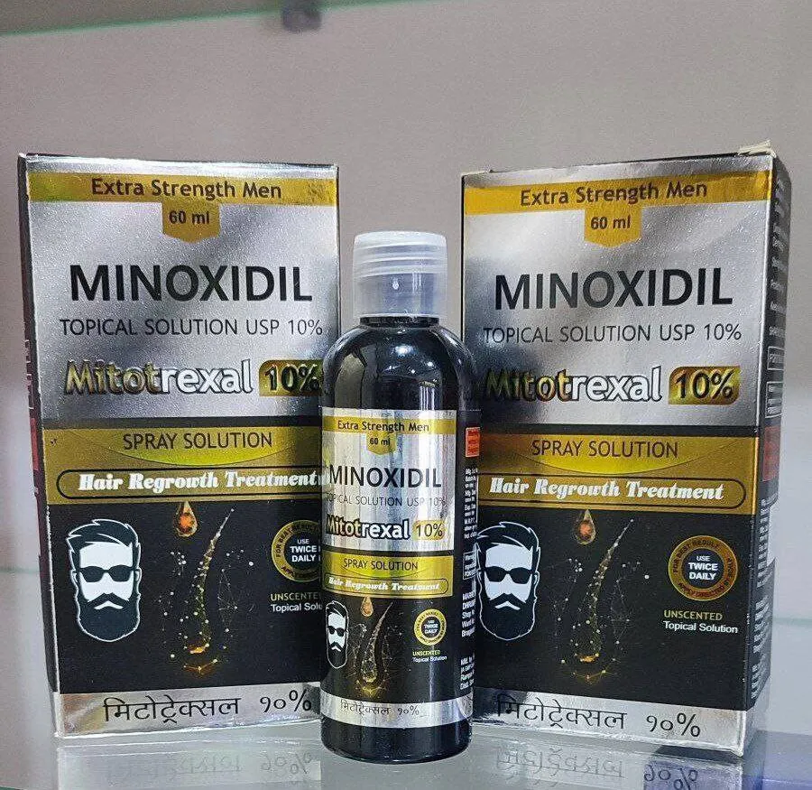 Mitotrexal (Minoxidil) 10% soch va soqol spreyi (Hindiston)#2