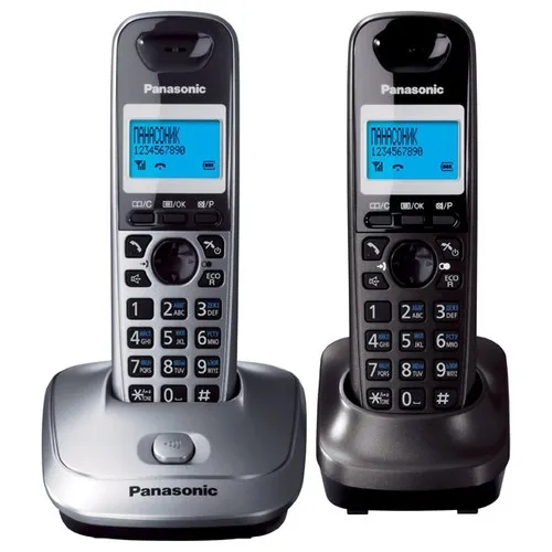 Радиотелефон Panasonic DECT KX-TG2512UAM, Метталик#2