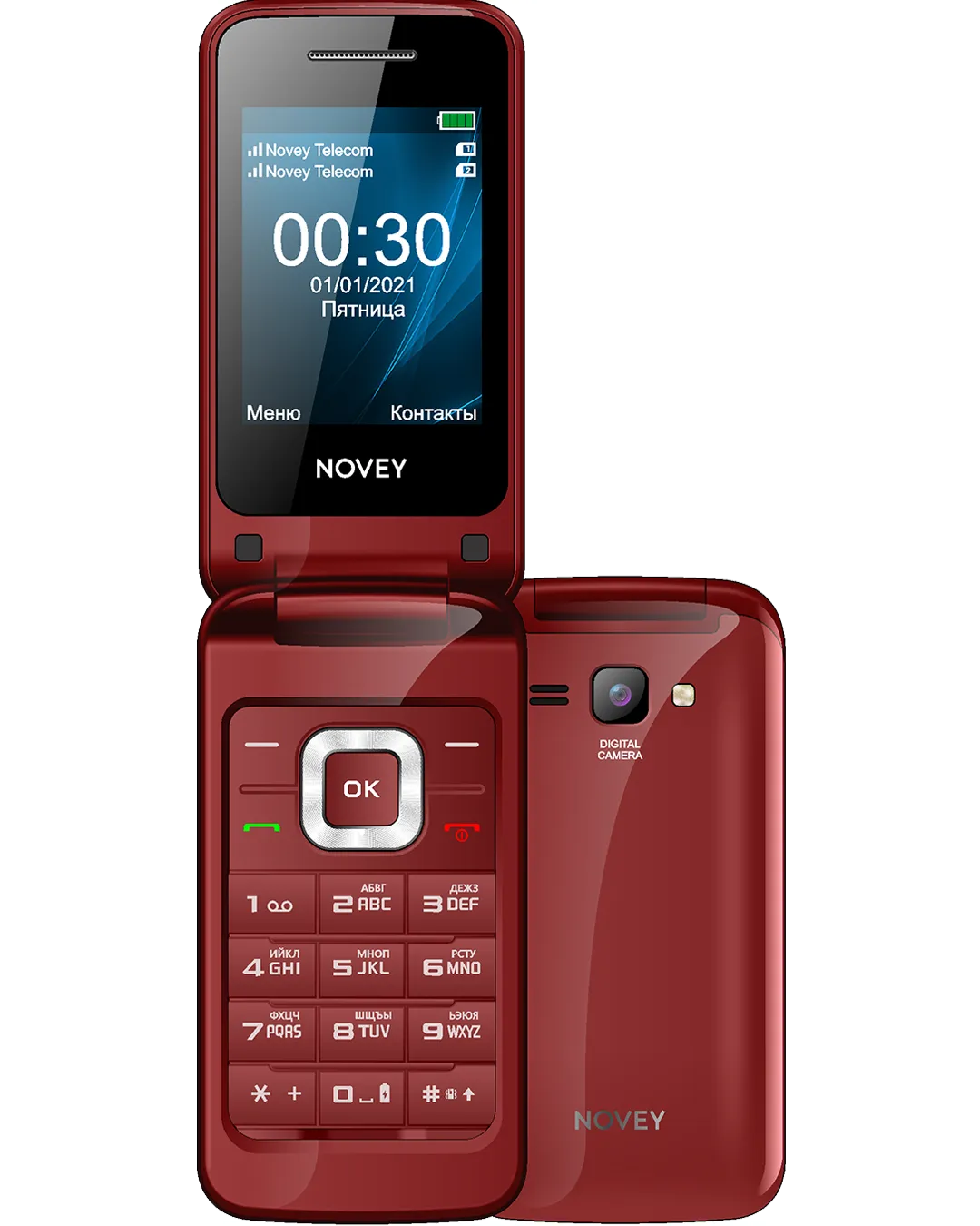 Телефон Novey A30R Black#3