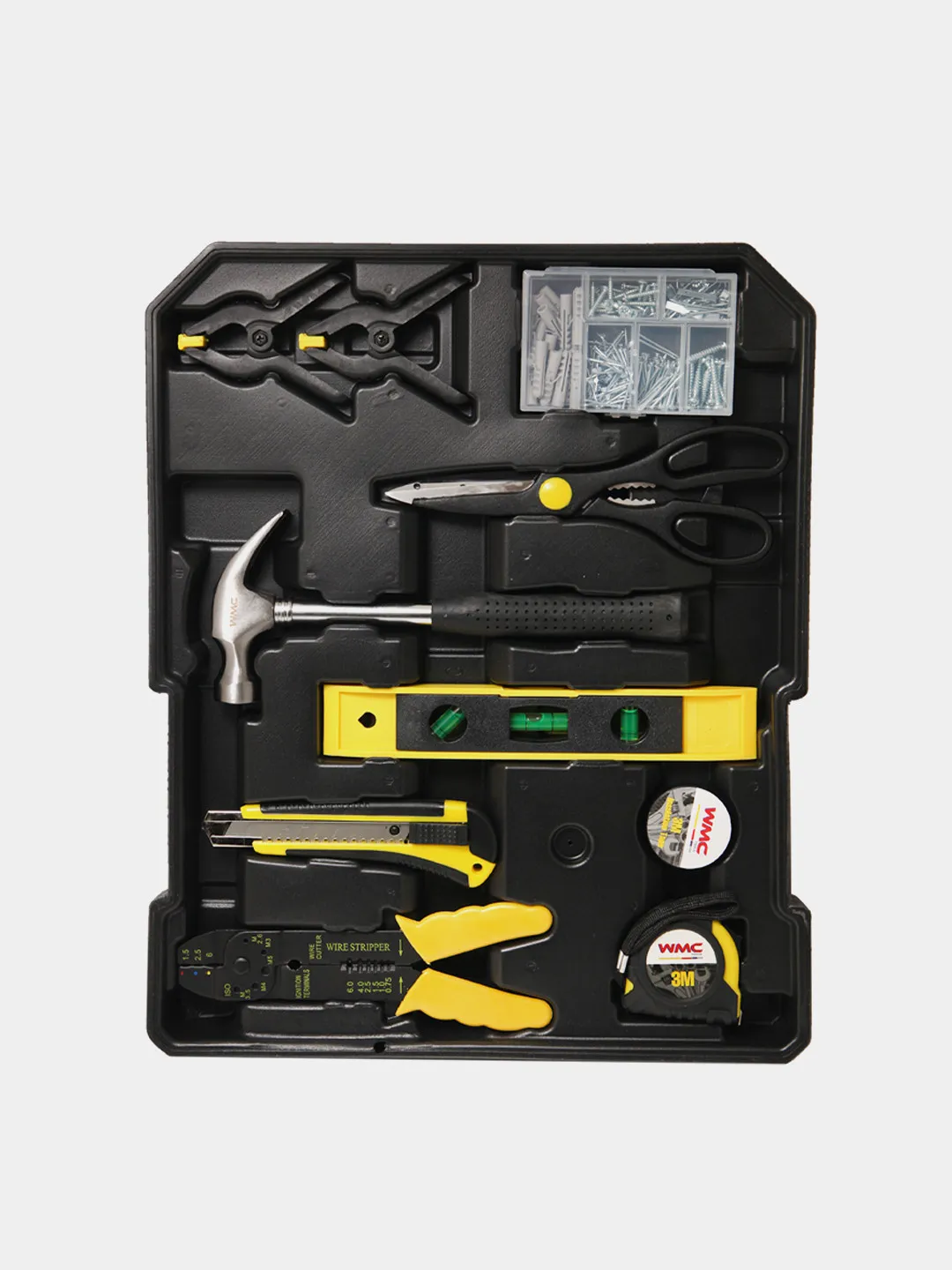 Дорожный кейс WMC Tools с набором инструментов из 186 предметов#4