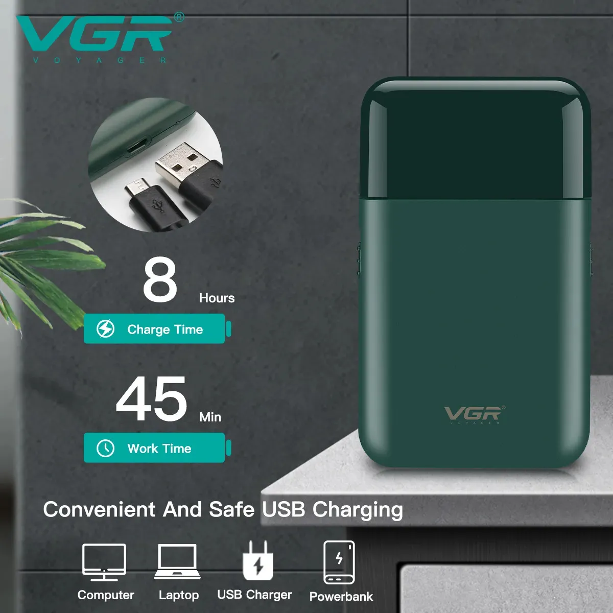 Электробритва VGR V-390#4