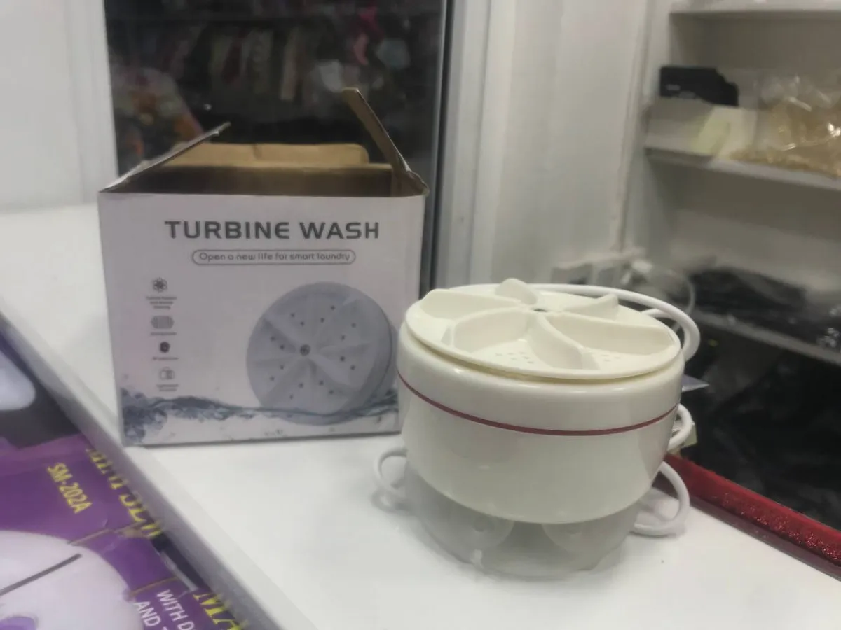 Ультразвуковая мини-машина для стирки Turbine Wash#7