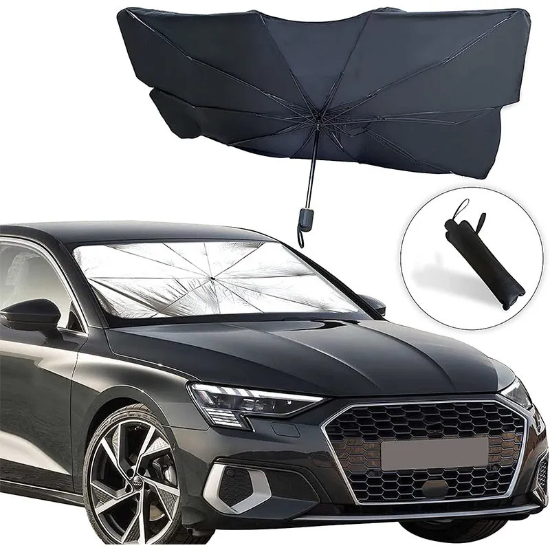 Солнцезащитная шторка- зонт для лобового стекла автомобиля#6