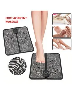 Тренажёр-миостимулятор EMS Foot Massager, для мышц ног и стоп#5