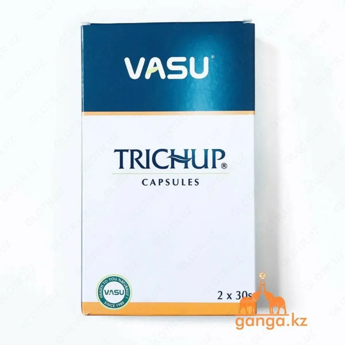 Травяные капсулы для роста волос Trichup Vasu (60шт)#8