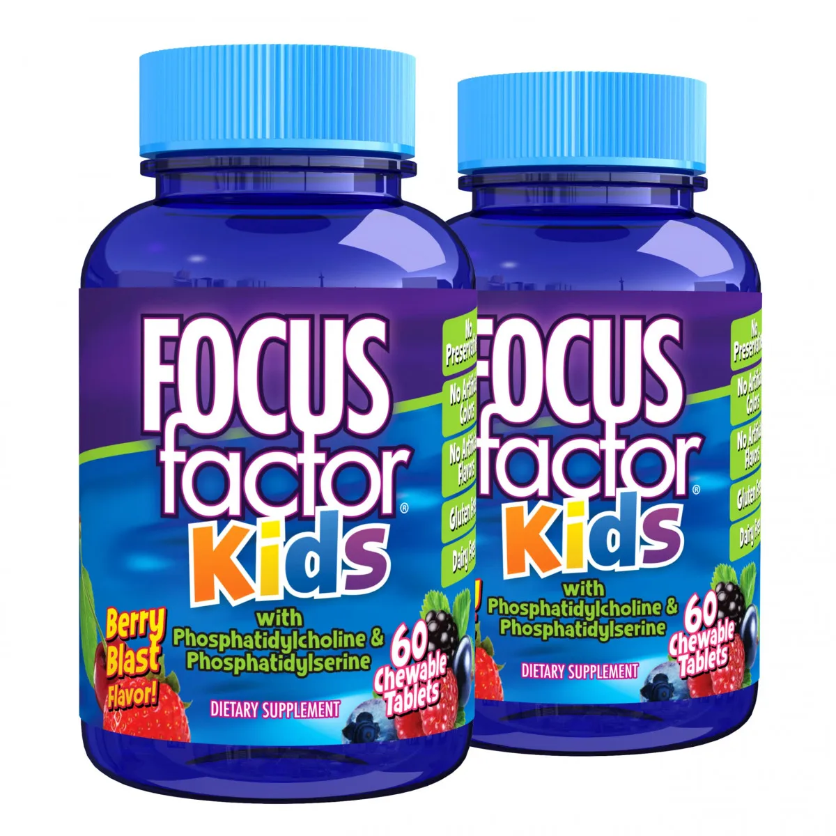 Bolalar uchun vitaminlar Fokus faktor Kids (150 dona)#2