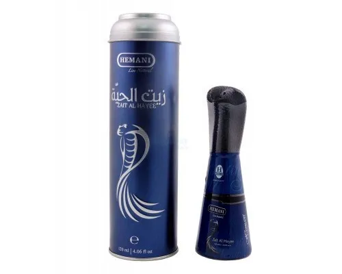 Масло для волос Hemani Zait Al Hayee с Жиром Кобры (250 мл)#4