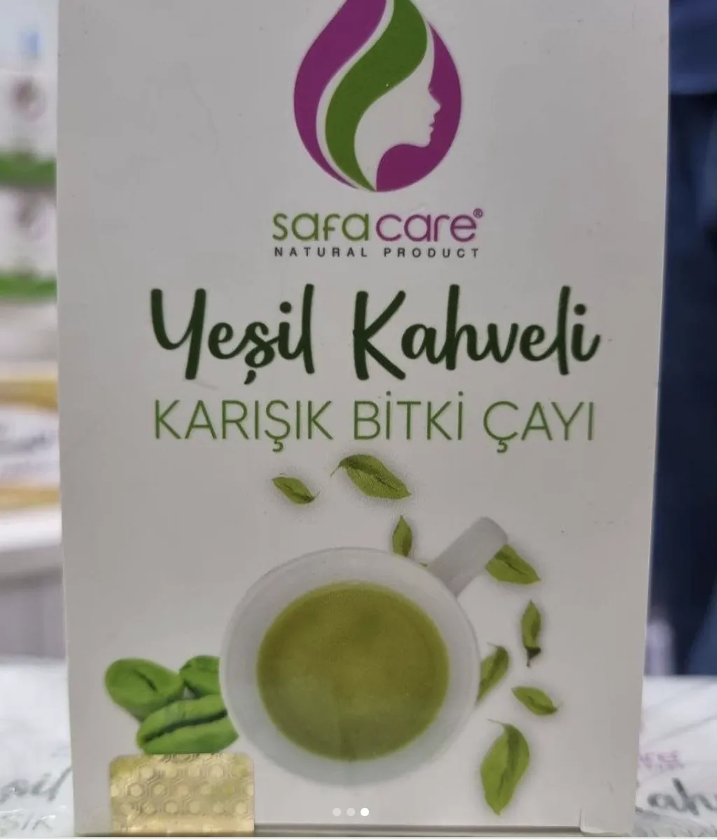 Препарат для похудения Yeşil Kahvesi Karisik bitki Çayi#2