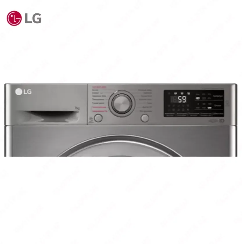 Стиральная машина автомат LG F2J6HSDS 7кг Steam Серый#6