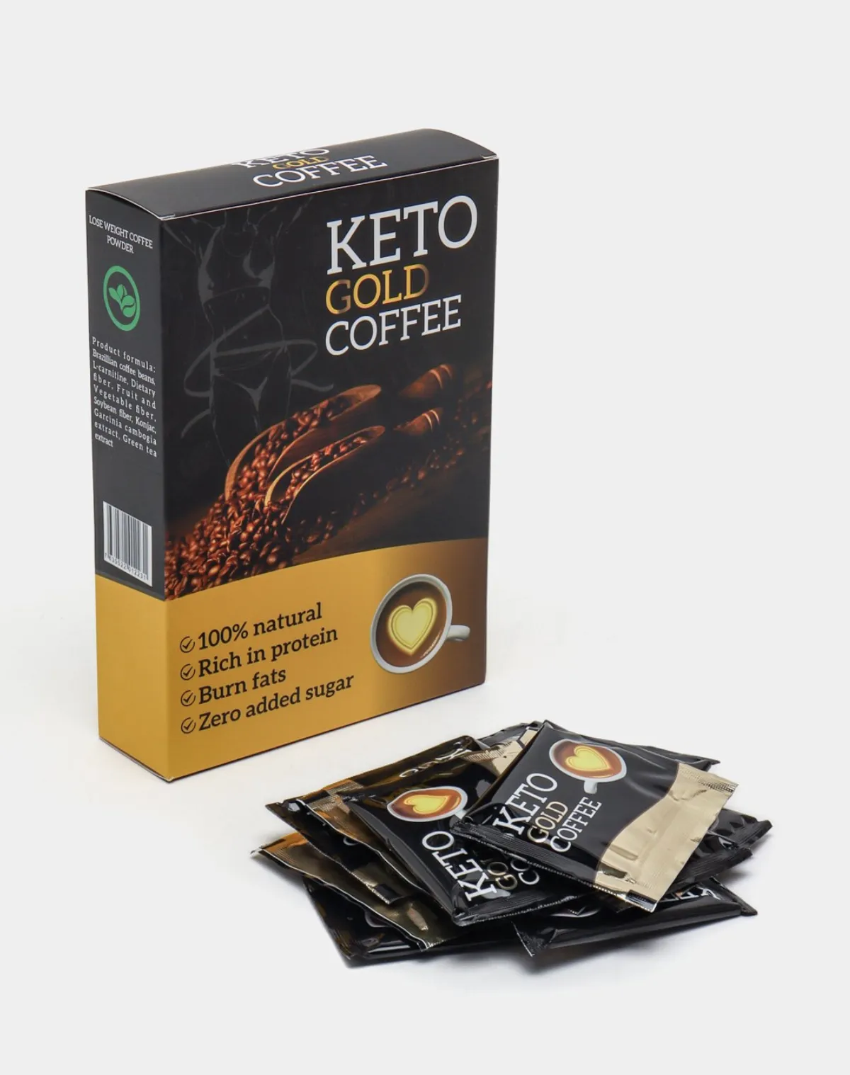 Кофе для легкого сброса веса Slim Keto Gold Coffee Mix#2