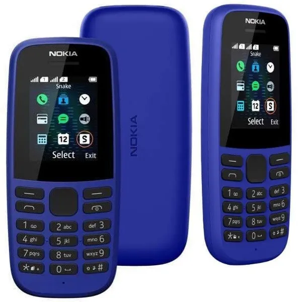 Мобильный телефон Nokia 105 / Blue / Dual Sim #2