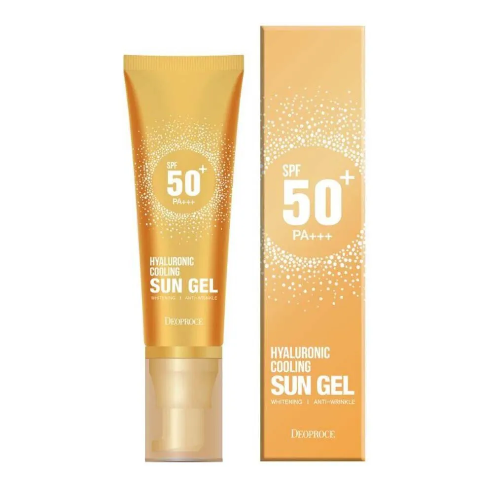 Солнцезащитный гель для тела hyaluronic cooling sun gel spf50 (50г) 5570 Deoprose (Корея)#2