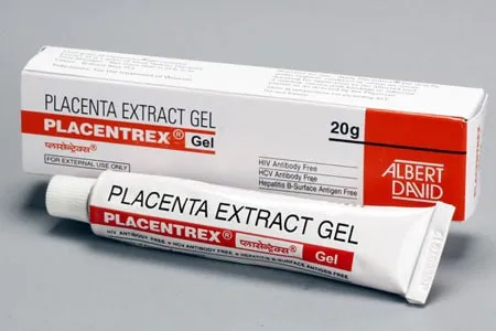 Placentrex gel Plasenta ekstrakti bilan qarishga qarshi krem#3