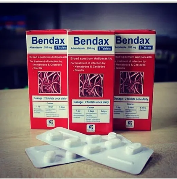 Бендакс (Bendax) от глистов и паразитов из Египта#4