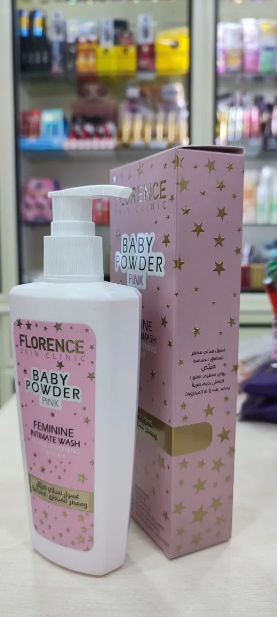 Ayollar uchun intim joylarni yuvish vositasi Florence Baby Powder Pink#4