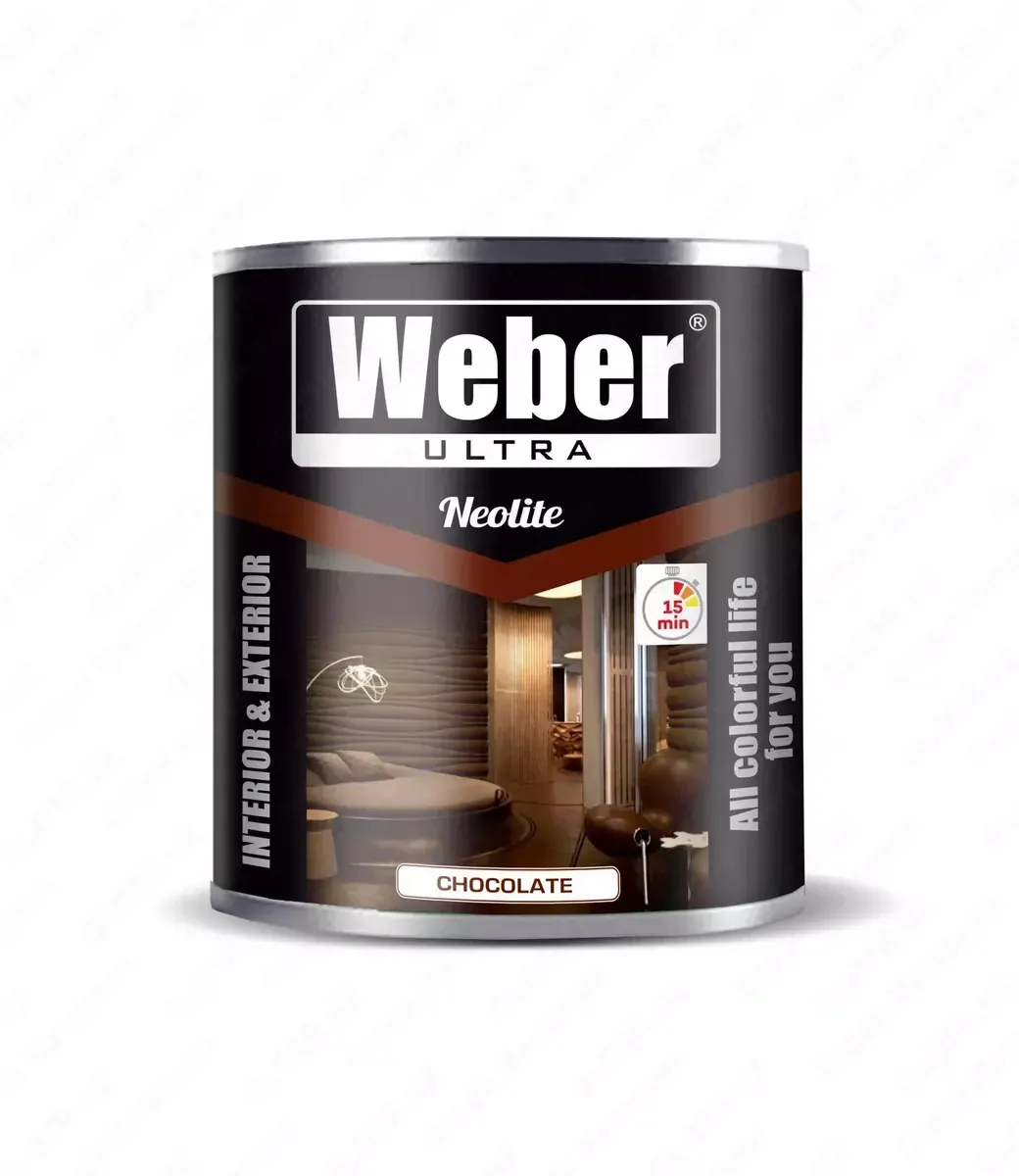 Краска Weber 2.5 кг шоколад#2