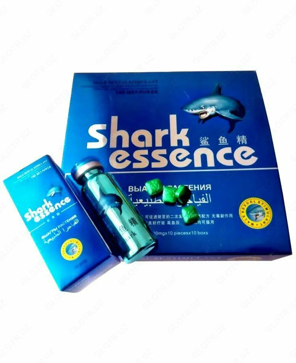 БАД для потенции с экстрактом виагры акулы Shark Essence (10 таблеток)#3