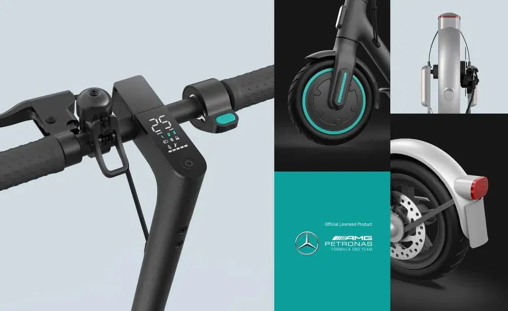 Электросамокат Xiaomi Mi Electric Scooter Pro 2 Mercedes-AMG Petronas F1 Team Edition#4
