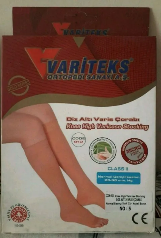 Антиварикозные чулки выше колена Varitex (Варитекс)#2