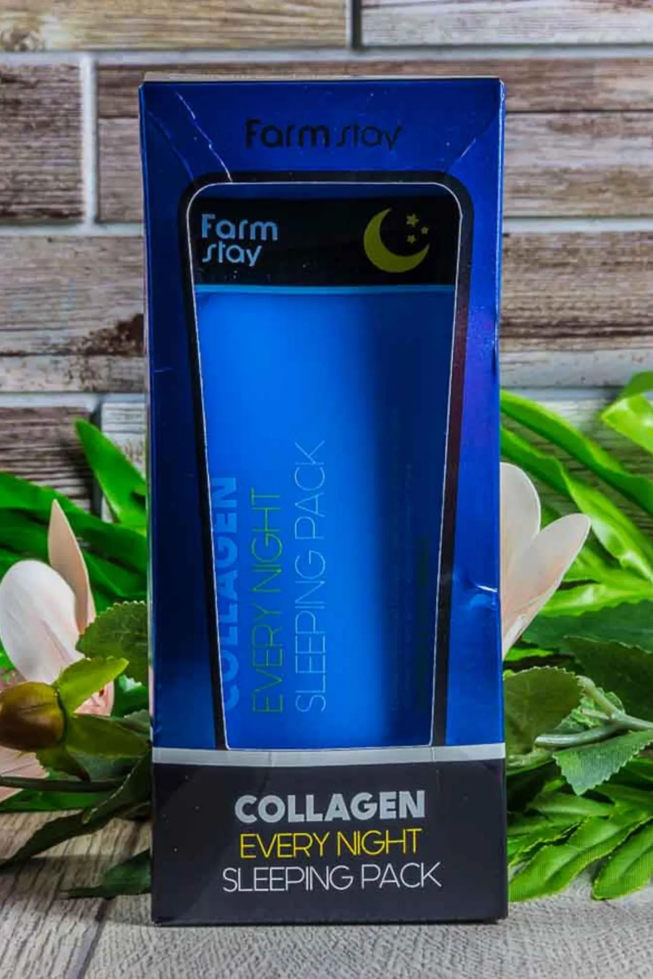 Ночная маска с коллагеном collagen every night sleeping pack 5515 FarmStay (Корея)#4