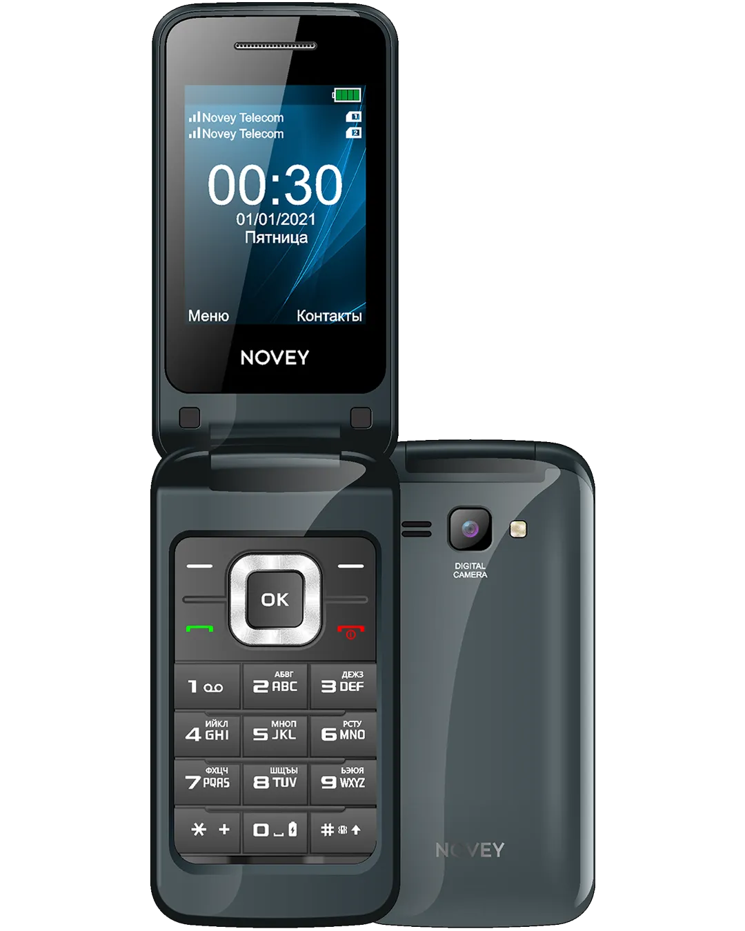 Телефон Novey A30R Black#1