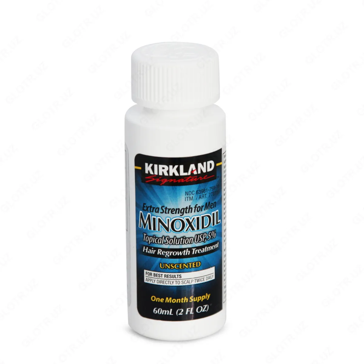 Minoxidil Kirkland 5% - Препарат для роста волос и бороды#3
