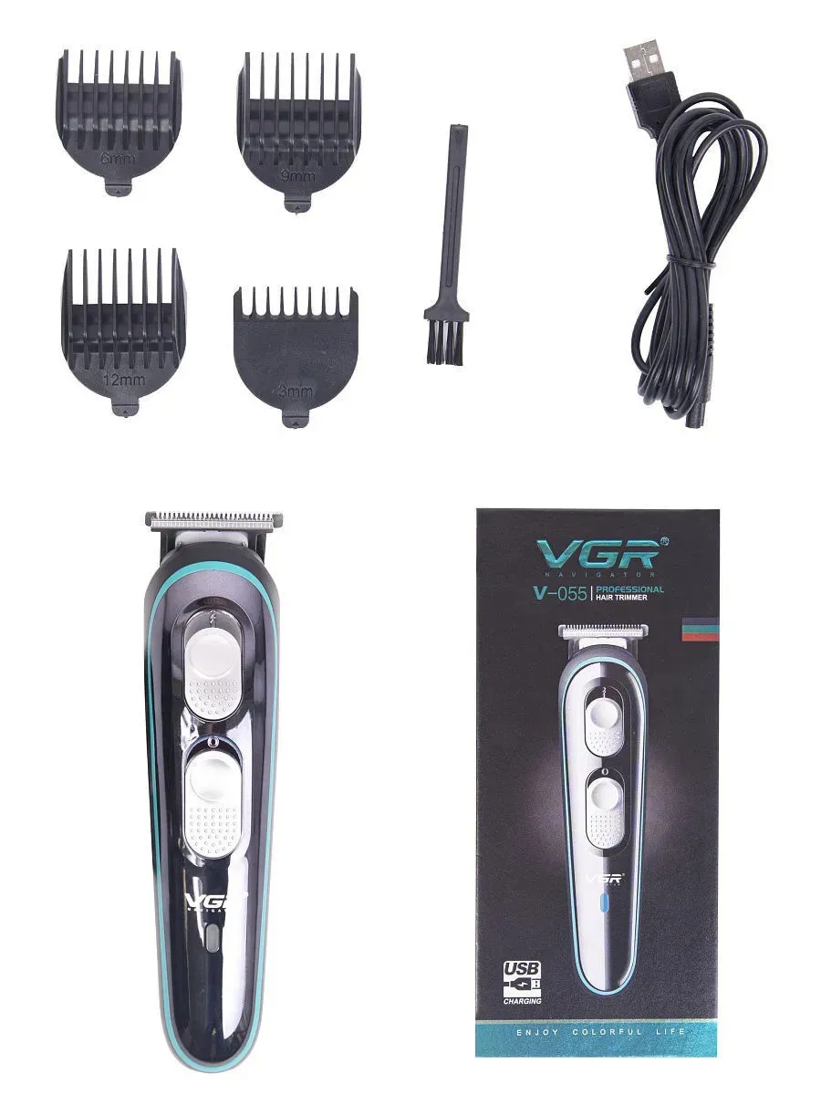 Триммер VGR V-055 для бороды и усов#2