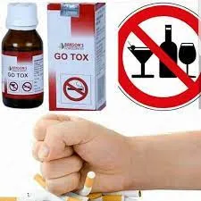 Капли от курения и против алкоголя Go Tox#3