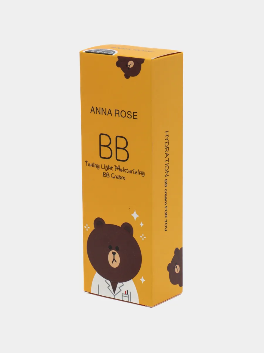 Тональный BB крем Anna Rose, корректирующий и увлажняющий#3