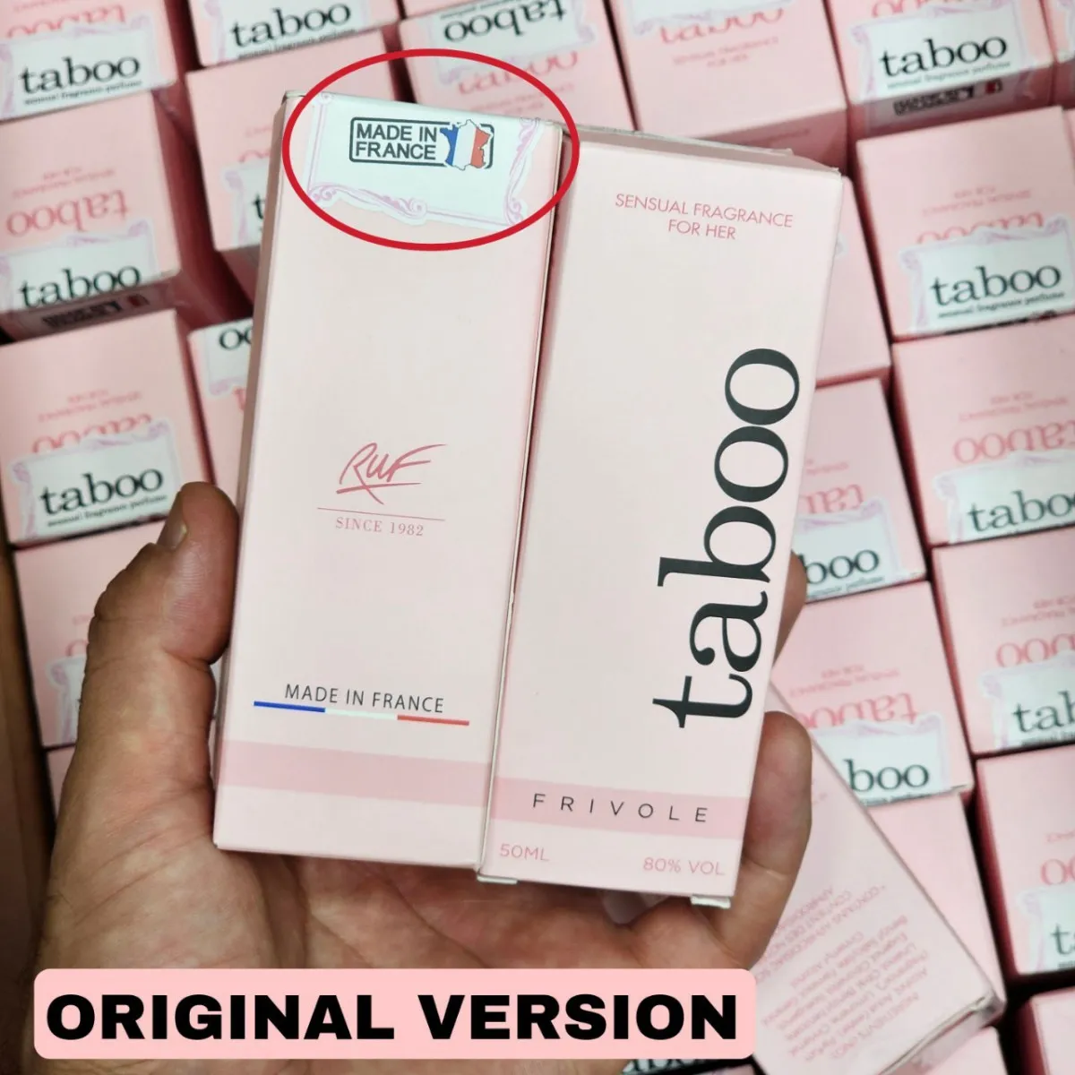 Feromonli Ruf Taboo parfyum#2