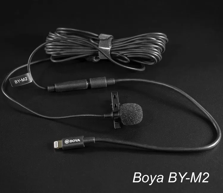 BY-M2 Петличный микрофон с переходником Lightning для устройств Apple#6