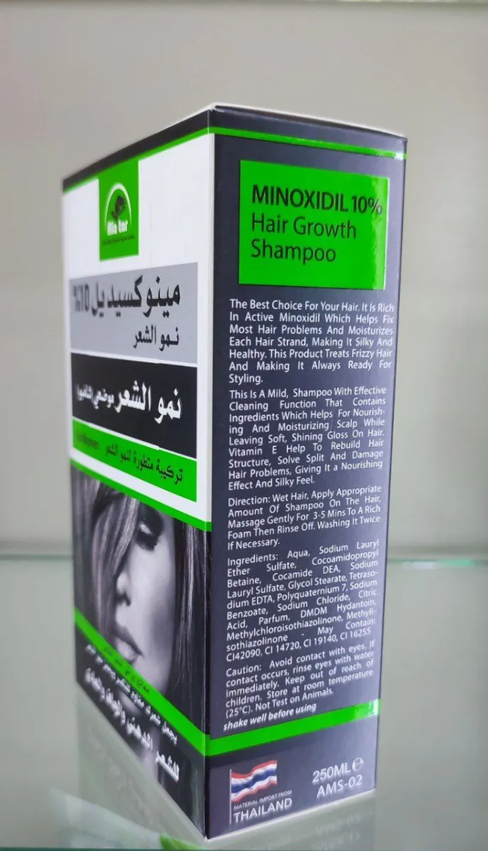Minoxidil 10% ayollar soch to'kilishiga qarshi shampun#7