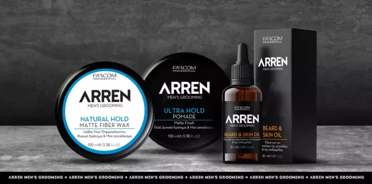 Глина для укладки волос сильной фиксации - Arren Men's Grooming Molding Clay High Hold#3