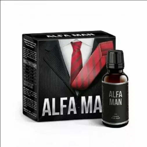 Капли для увеличения половой активности - Alfa Man#3