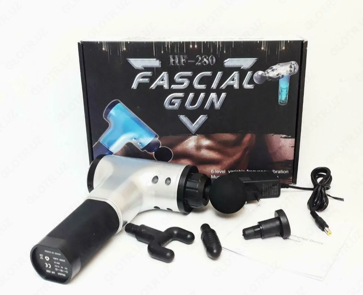 Массажёр для мышц Fascial Gun HF#3