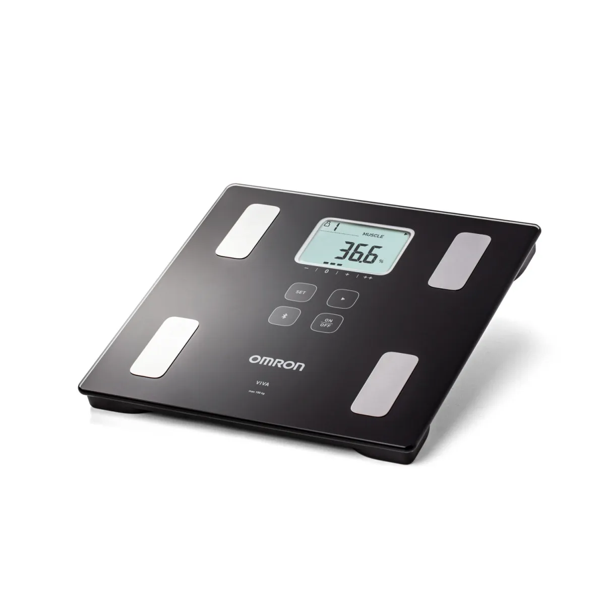 Умные весы Omron VIVA 6 показателей тела, Bluetooth подключение к приложению OMRON, черный#3