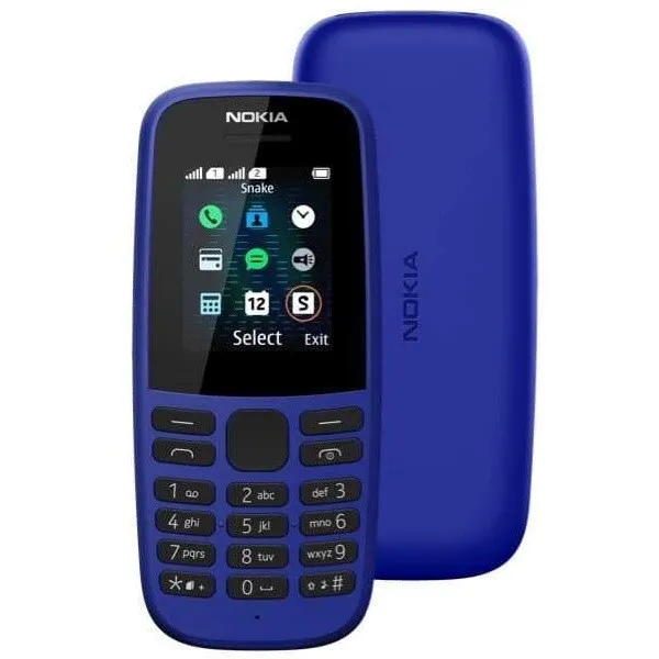 Мобильный телефон Nokia 105  / Blue / SS#2