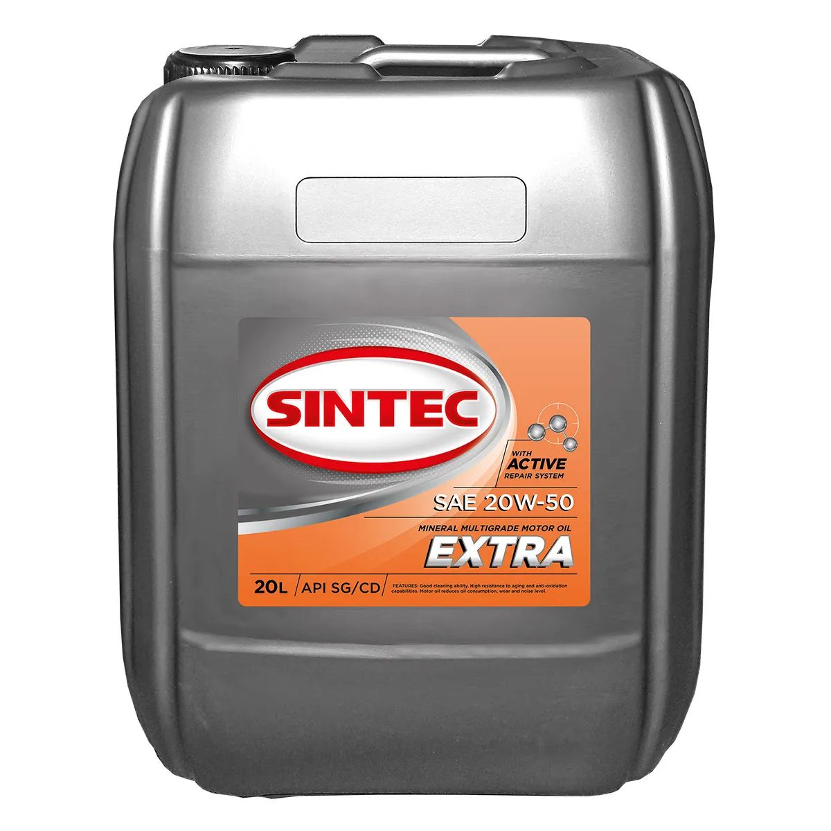Масло минеральное SINTEC Экстра 20W-50 3/4/5/20/205 л#3