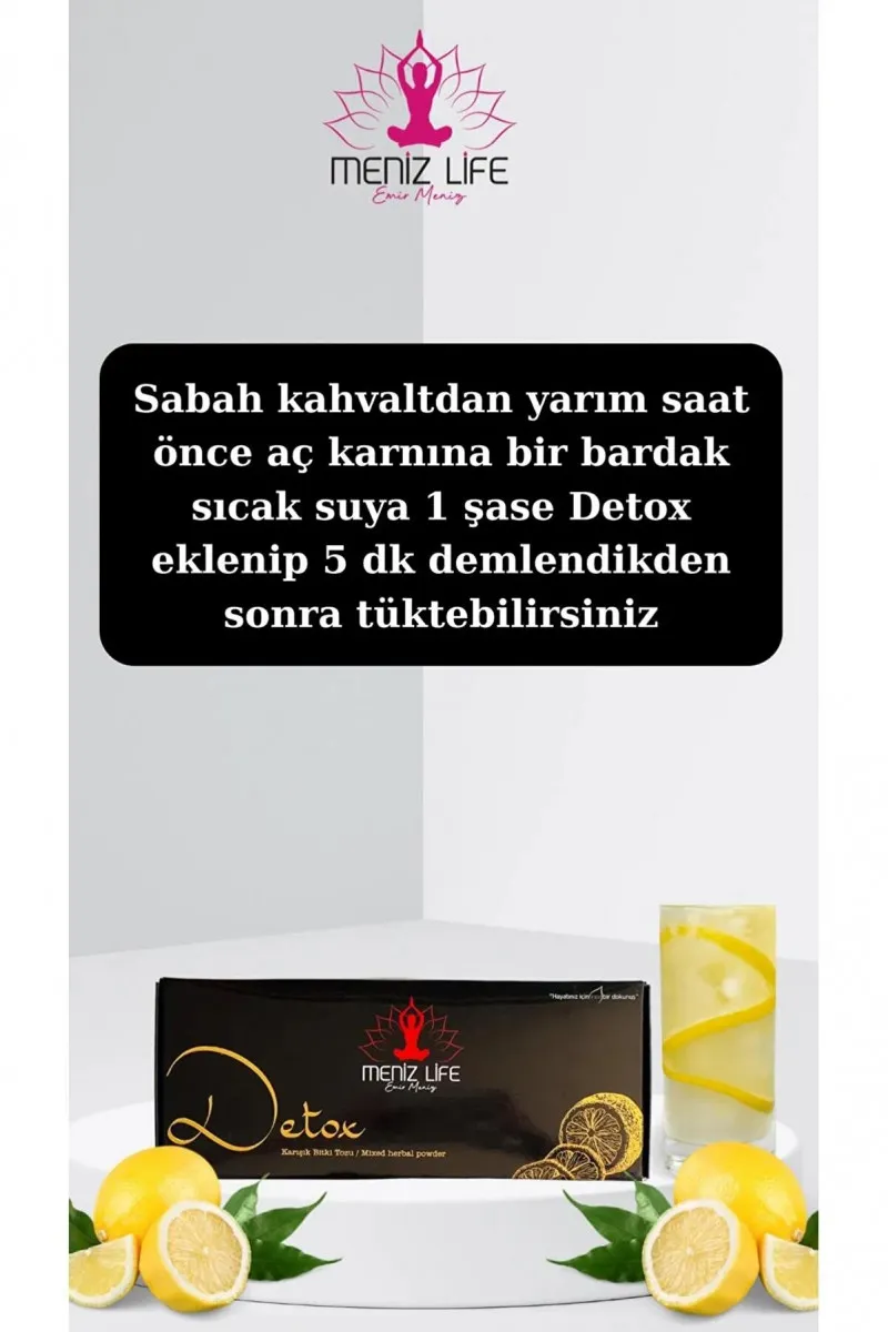 Лимонный детокс-чай Menizlife (Турция)#4