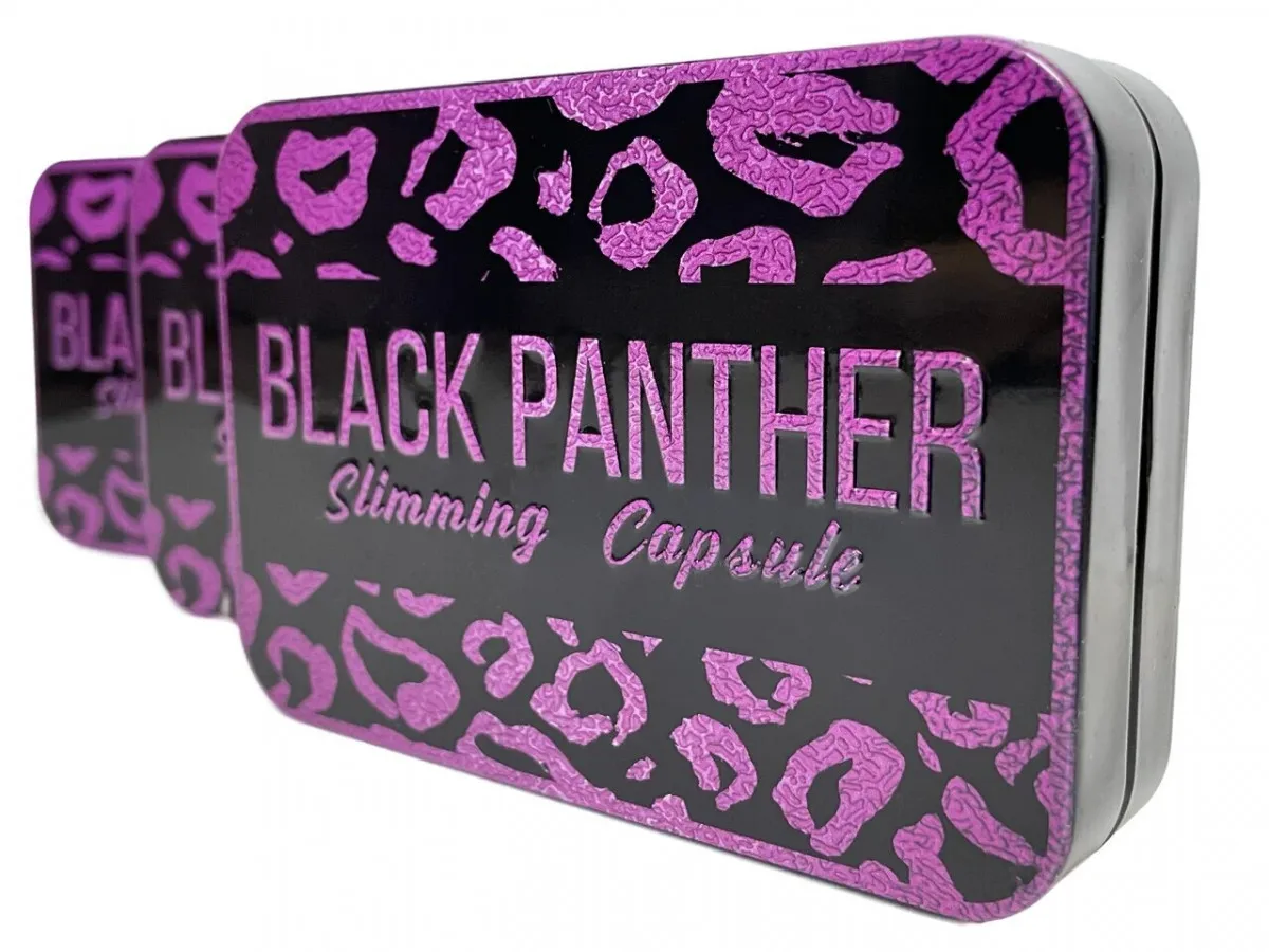"Qora pantera" Black Panther vazn yo'qotish kapsulalar#3