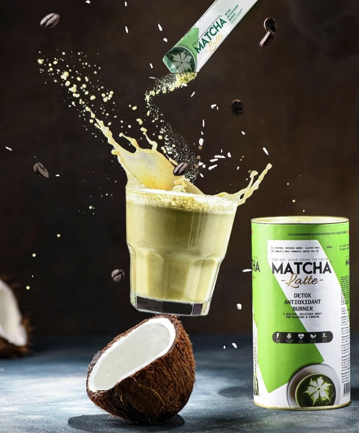 Поррошок зеленого чая "Matcha Latte"#3