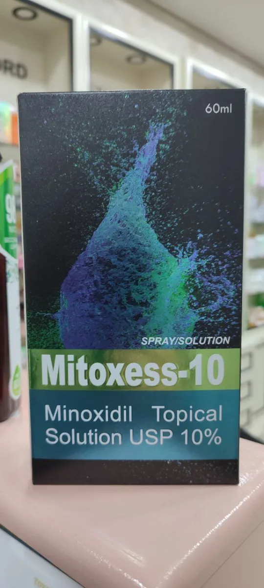Soch o'stiruvchi super vosita Mitoxess-10 Minoxidil 10%#3