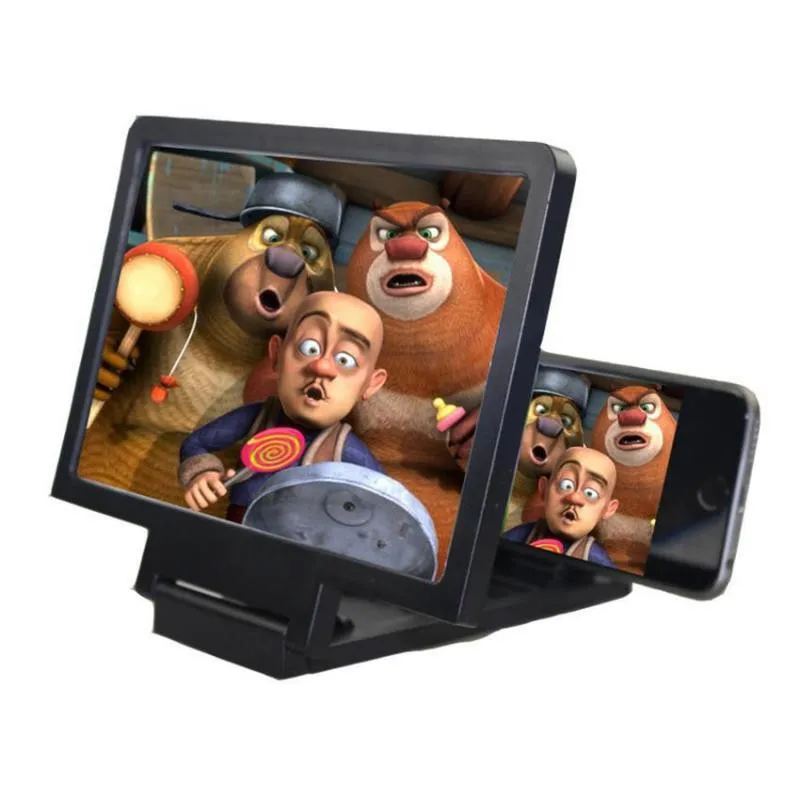 3D Увеличитель экрана подставка лупа для телефона смартфона#2