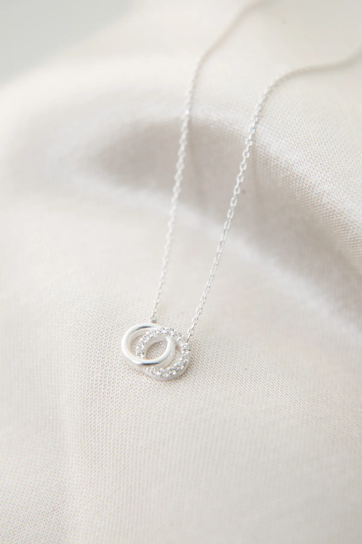 Серебряное ожерелье, модель: вечность fa182169 Larin Silver#3