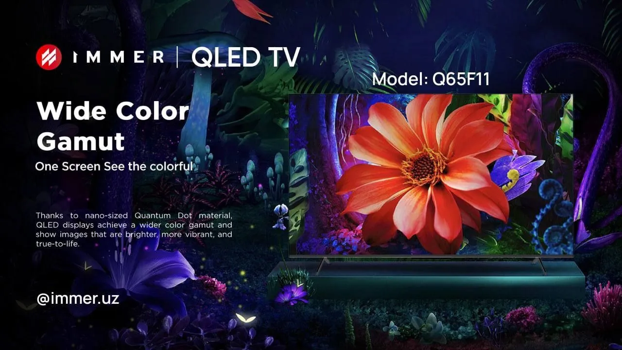 Телевизор Immer 4K QLED Android#3