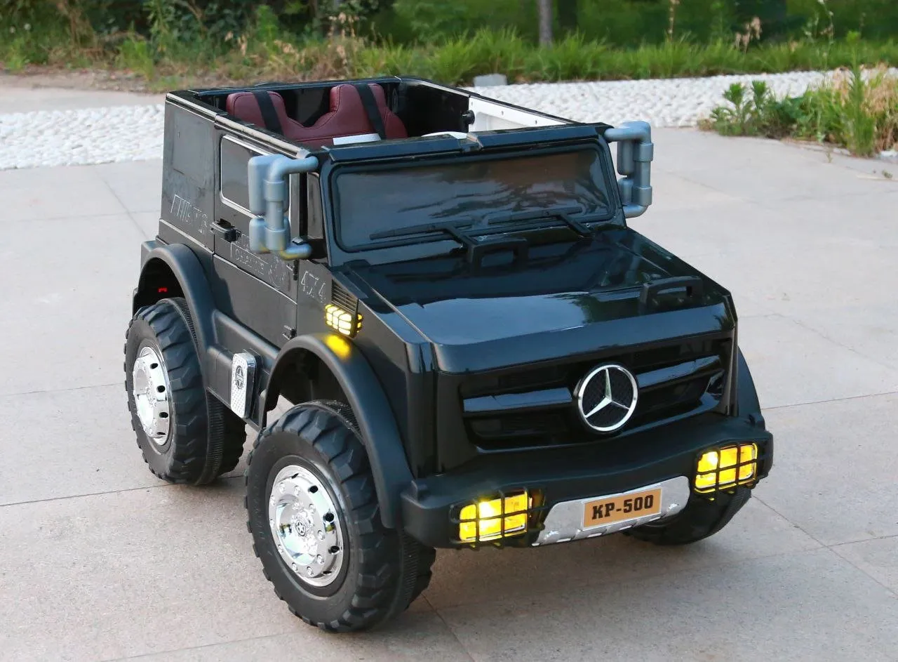 Электрический детский автомобиль kp-500, черный #3
