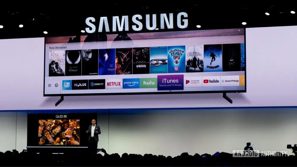 Телевизор Samsung 55" 4K Smart TV Wi-Fi Android#3