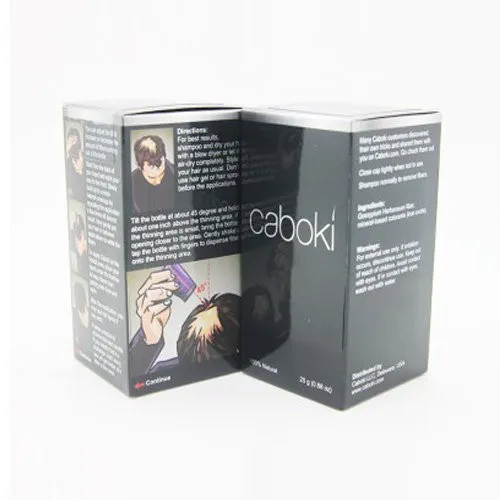 Caboki Hair Building Fibers Консилер от выпадения волос - 25 Граммы (черный)#2
